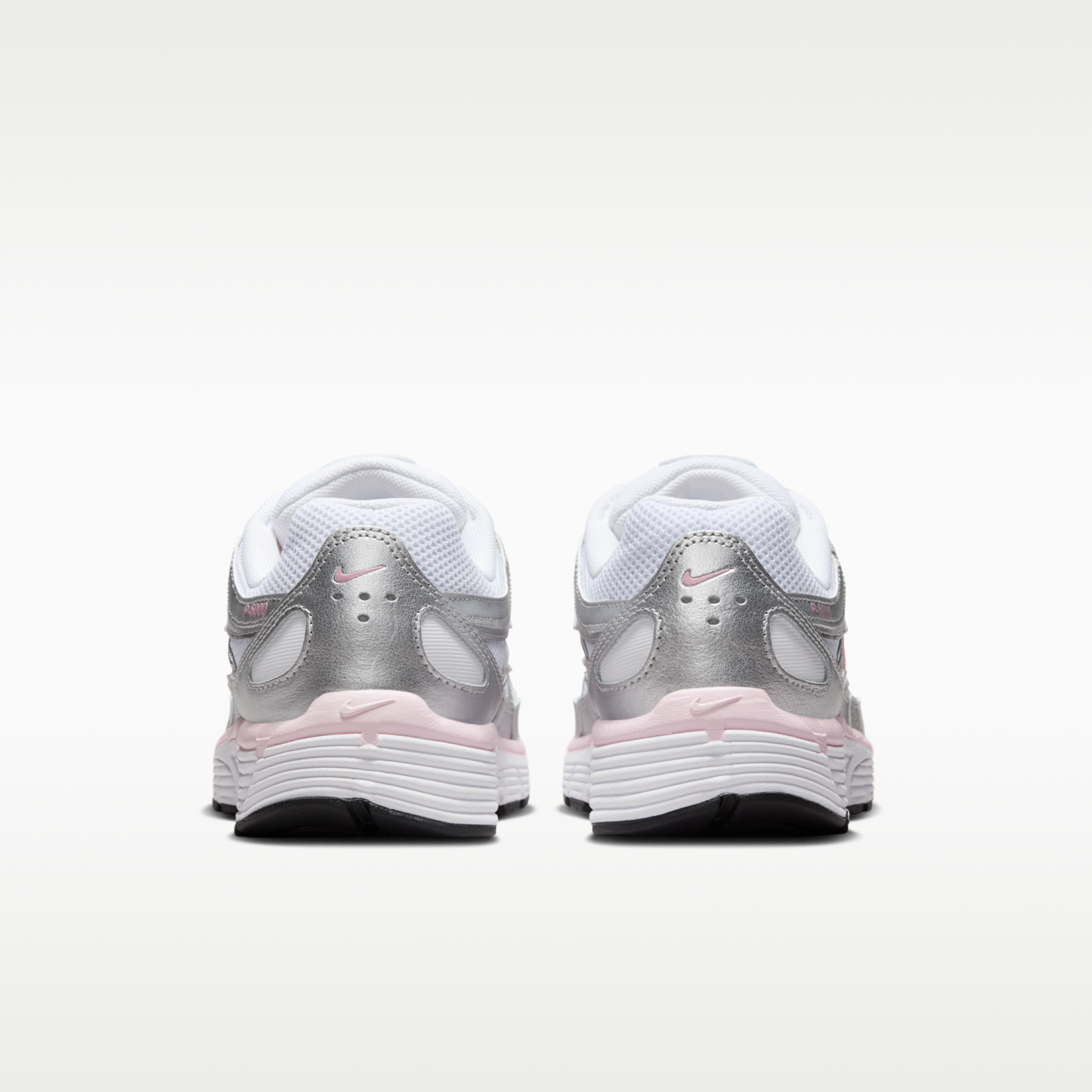 Nike P-6000 - Λευκό/Elemental Pink/Μαύρο/Metallic Silver - 6