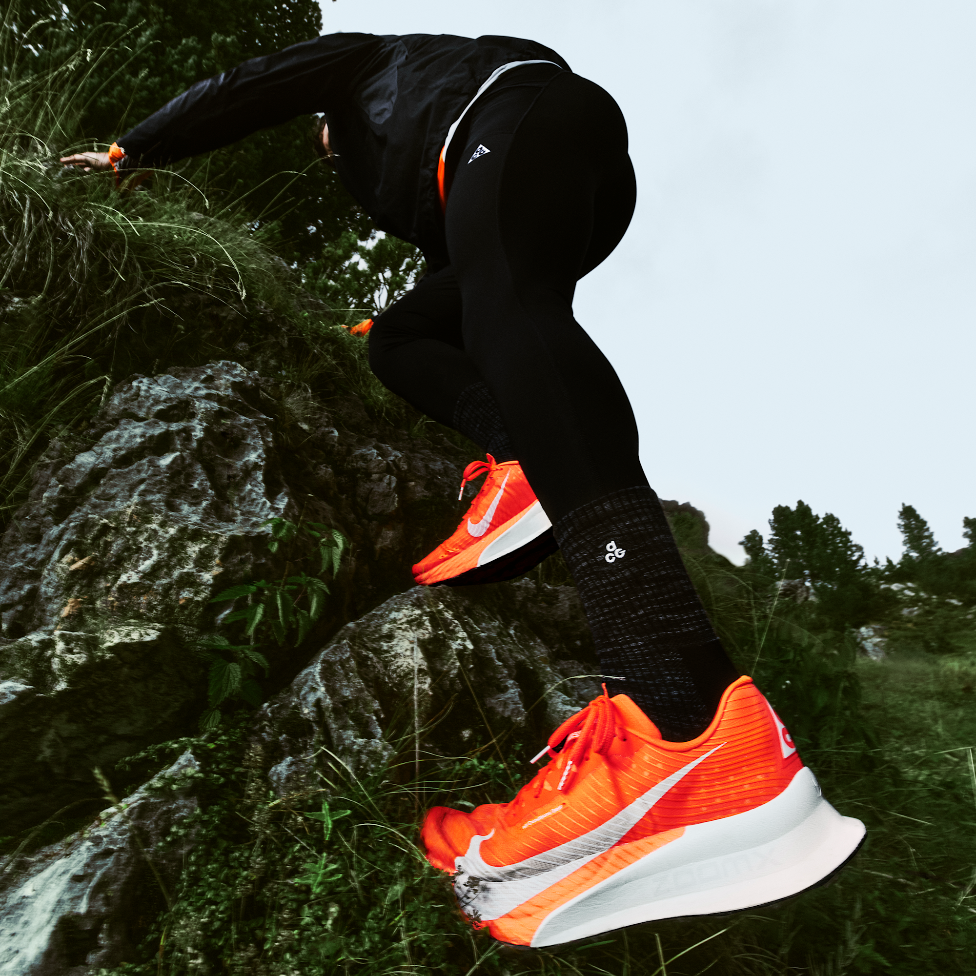 Nike ACG Ultrafly Trail - Hyper Crimson/Total Orange/Vivid Purple/Λευκό - 10