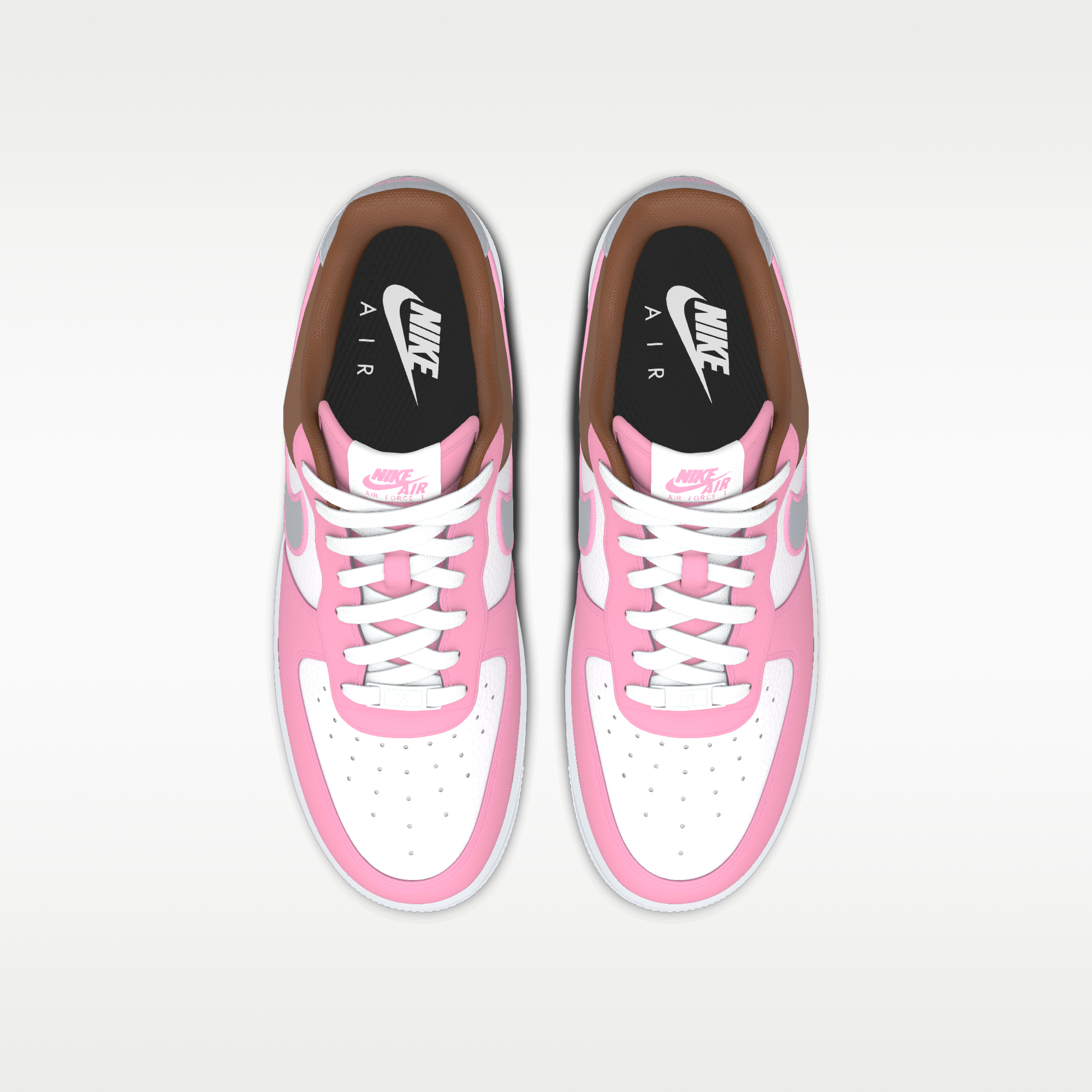 Nike Air Force 1 By You - Πολύχρωμο/Πολύχρωμο (7619525595) - 4