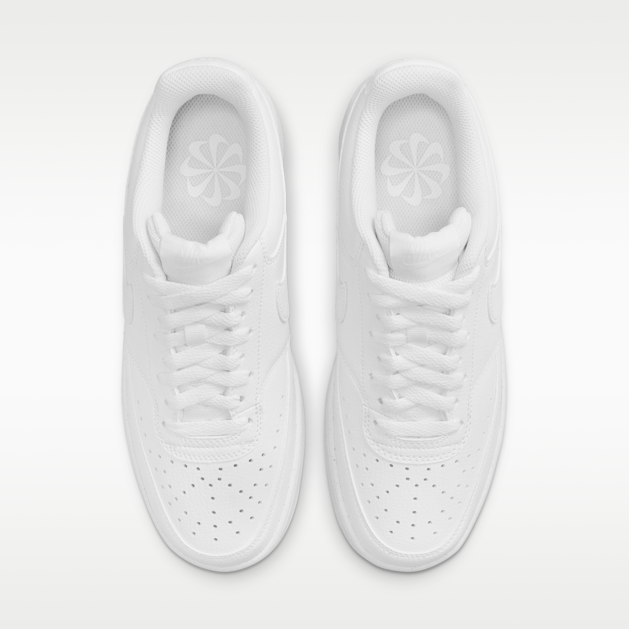 Nike Court Vision Low Next Nature - Λευκό/Λευκό/Λευκό - 4