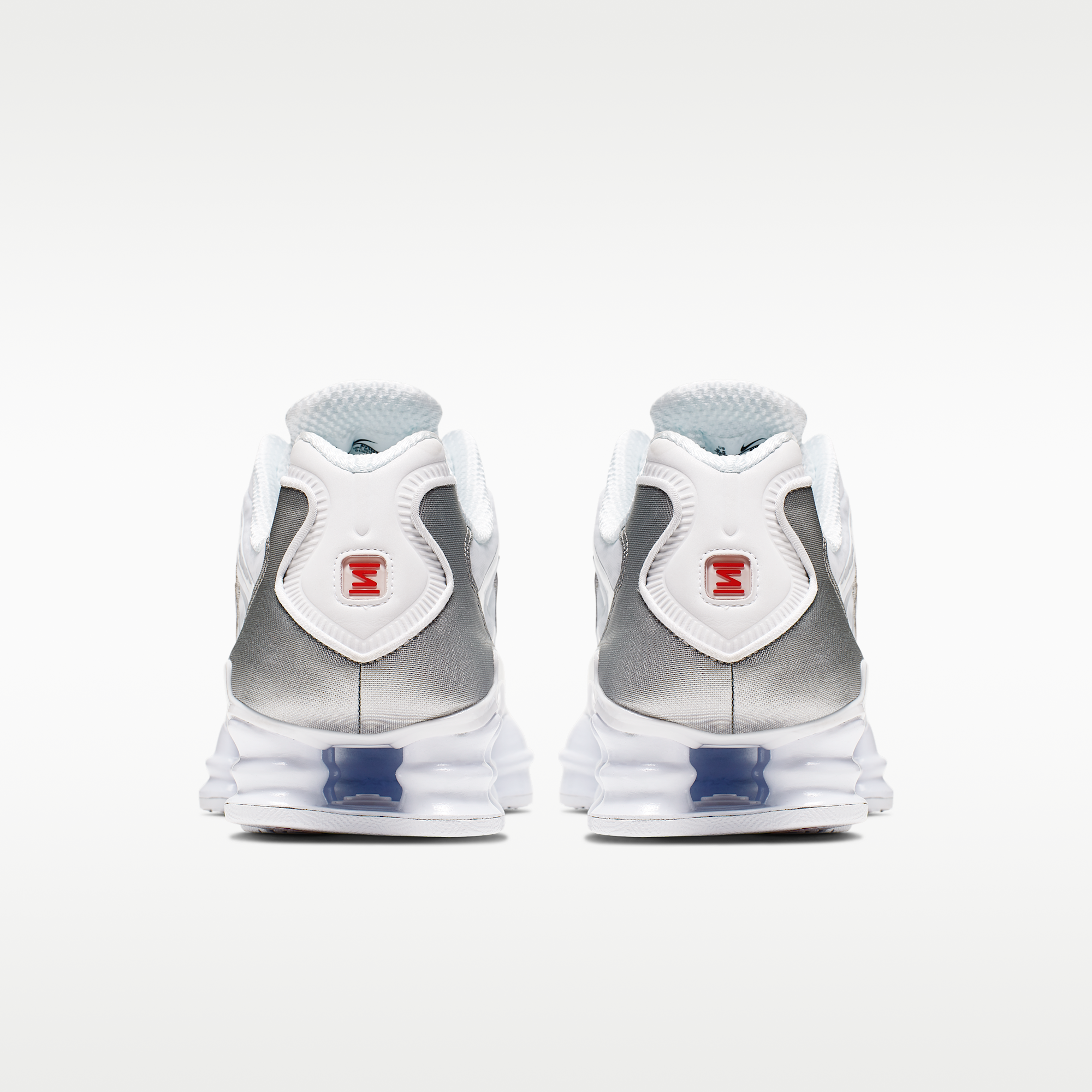 Nike Shox TL - Λευκό/Metallic Silver/Max Orange/Λευκό - 6