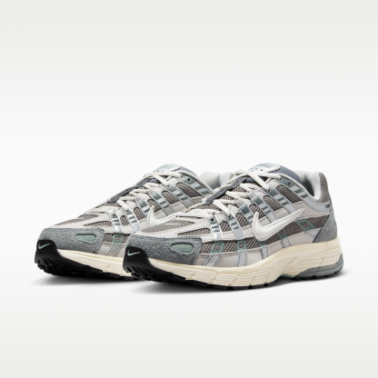 Nike P-6000 - Flat Pewter/Light Iron Ore/Metallic Silver/Λευκό - 5