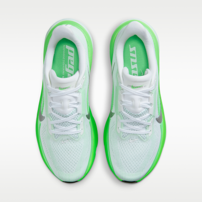 Nike Pegasus 42 - Λευκό/Green Strike/Illusion Green/Metallic Silver - 4