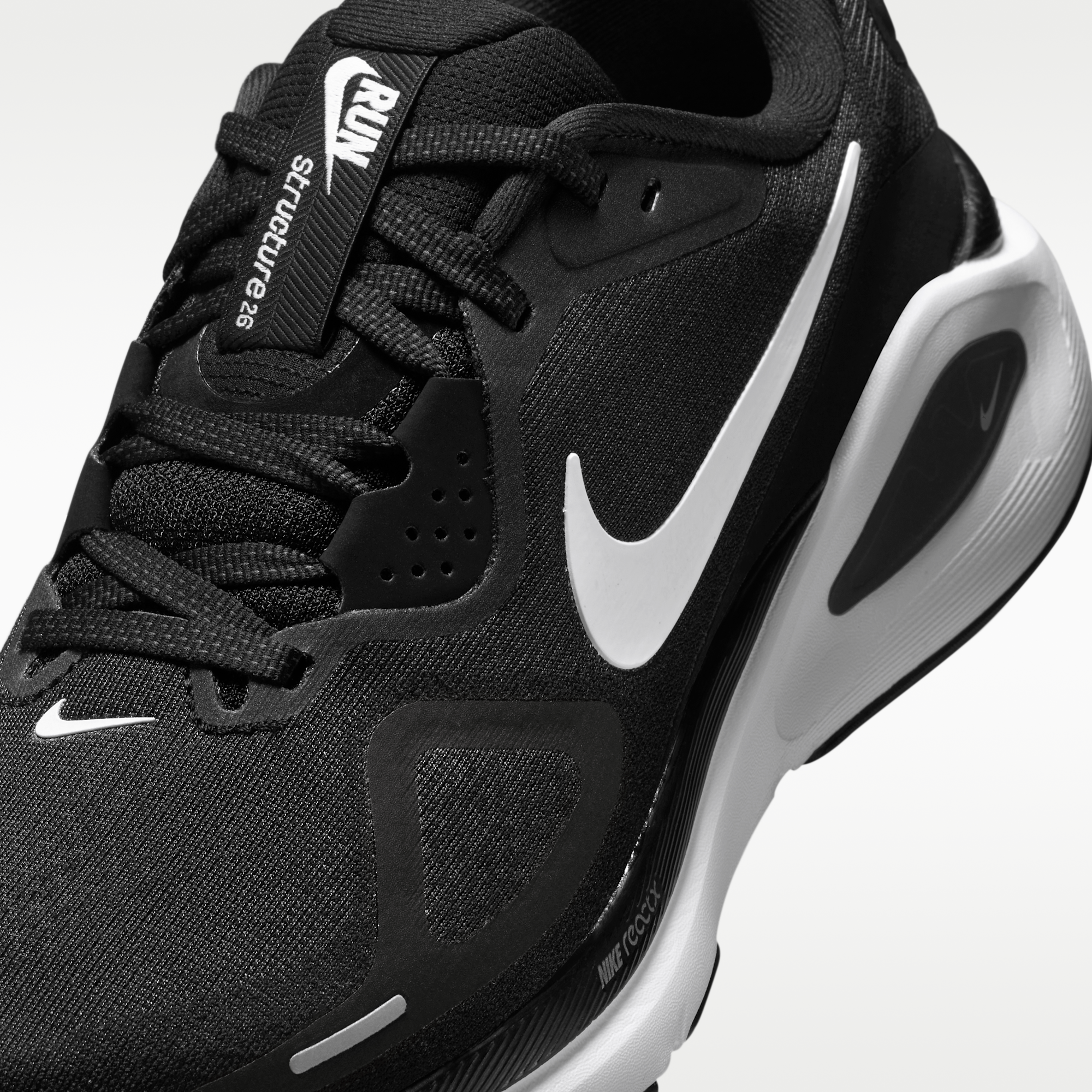 Nike Structure 26 - Μαύρο/Cool Grey/Metallic Silver/Λευκό - 7
