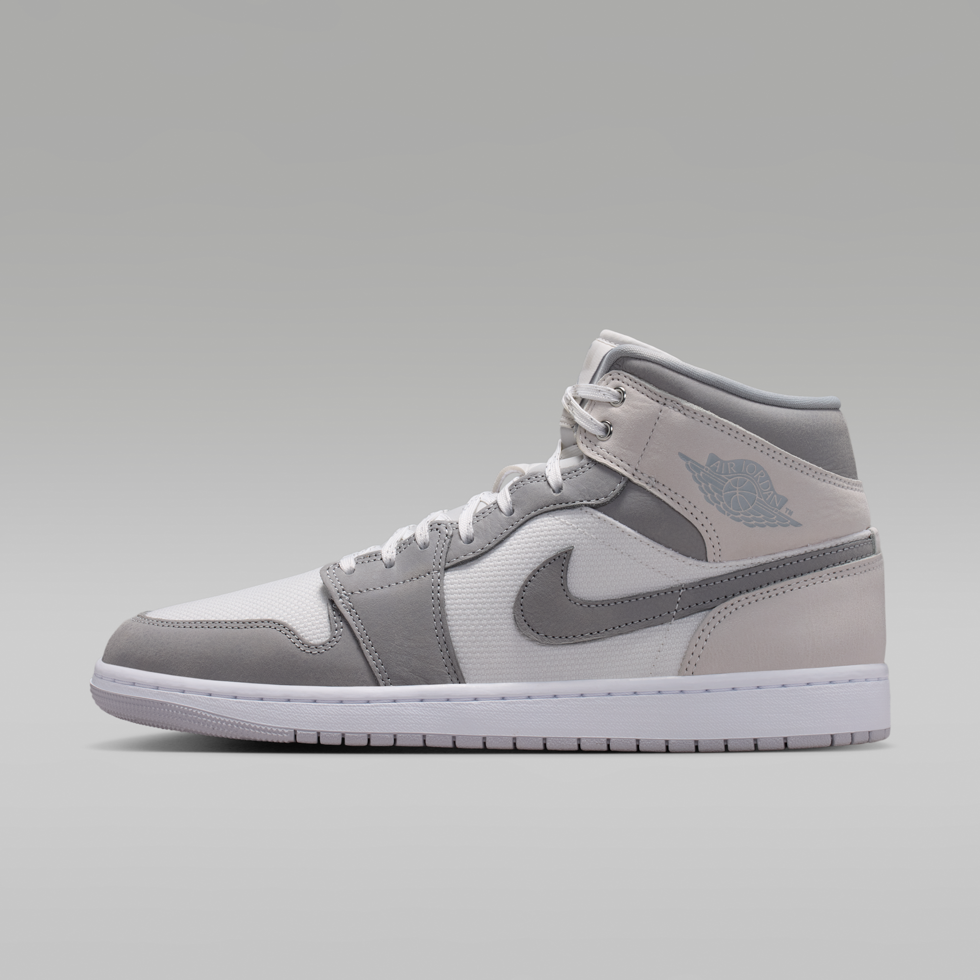 Air Jordan 1 Mid SE - Summit White/Phantom/Sail/Light Smoke Grey - 1