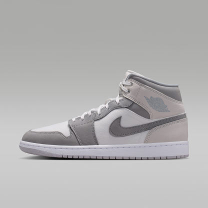 Air Jordan 1 Mid SE - Summit White/Phantom/Sail/Light Smoke Grey - 1