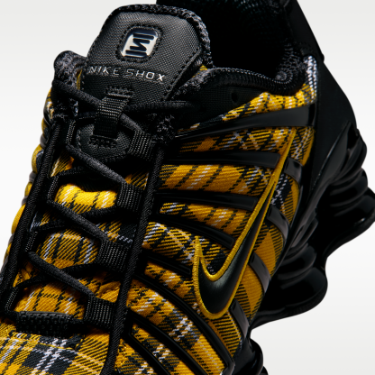 Nike Shox TL - Μαύρο/Λευκό/Yellow Ochre/Μαύρο - 7