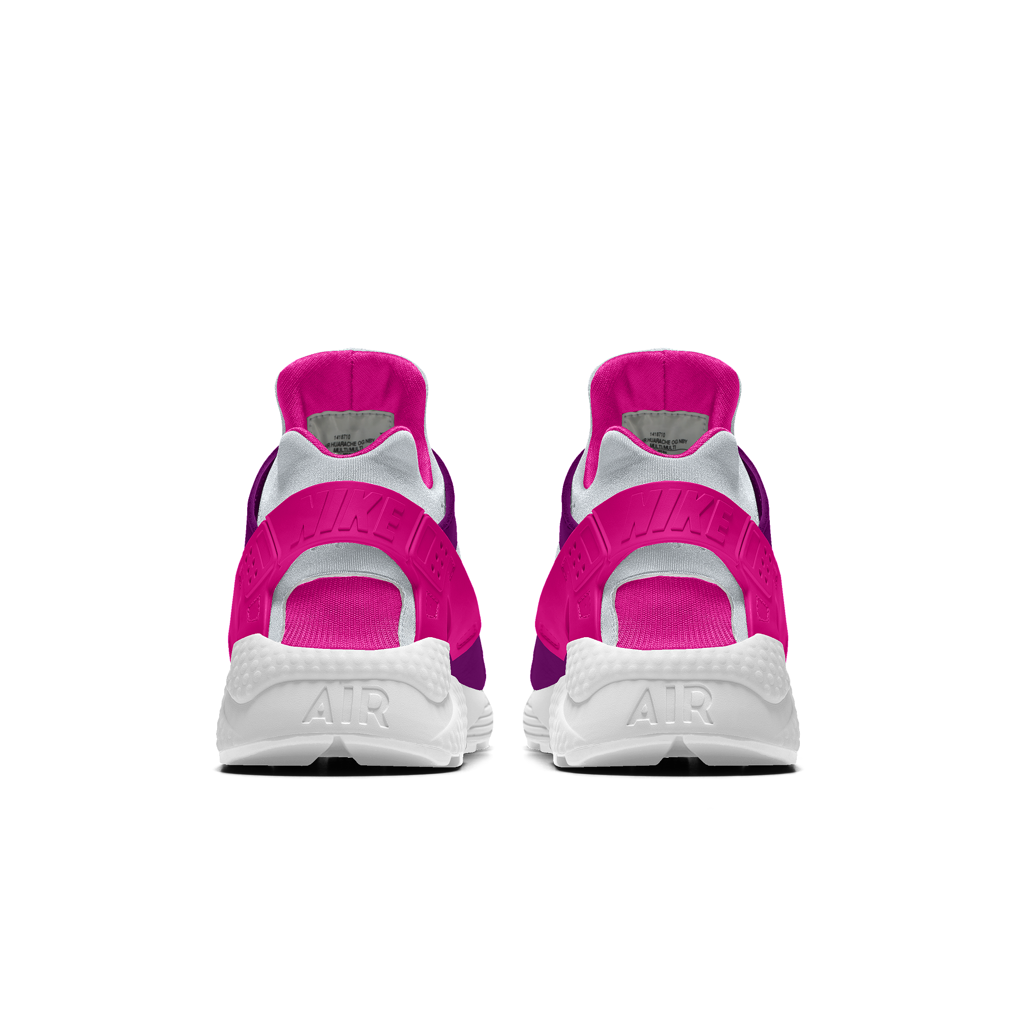 Nike Air Huarache By You - Πολύχρωμο/Πολύχρωμο/Πολύχρωμο (4598316439) - 5