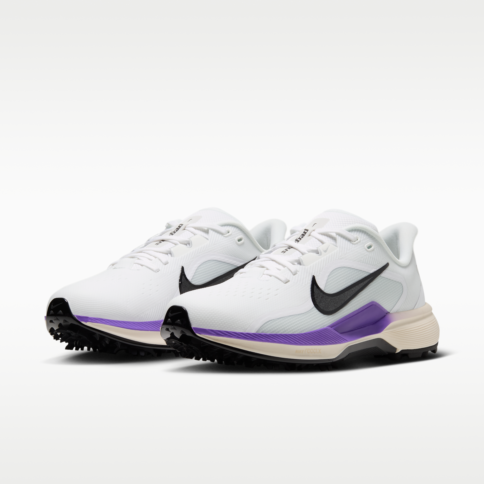 Nike Pegasus 1 G - Λευκό/Action Grape/Metallic Silver/Μαύρο - 5