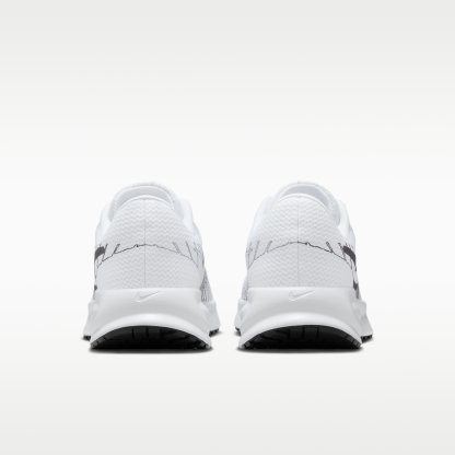 Nike Run Defy - Λευκό/Smoke Grey/Μαύρο - 6