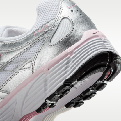 Nike P-6000 - Λευκό/Elemental Pink/Μαύρο/Metallic Silver - 8