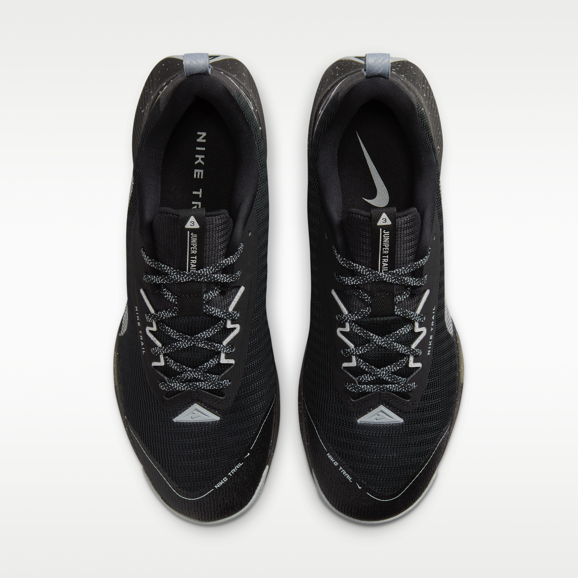 Nike Juniper Trail 3 - Μαύρο/Wolf Grey/Photon Dust/Μαύρο - 4