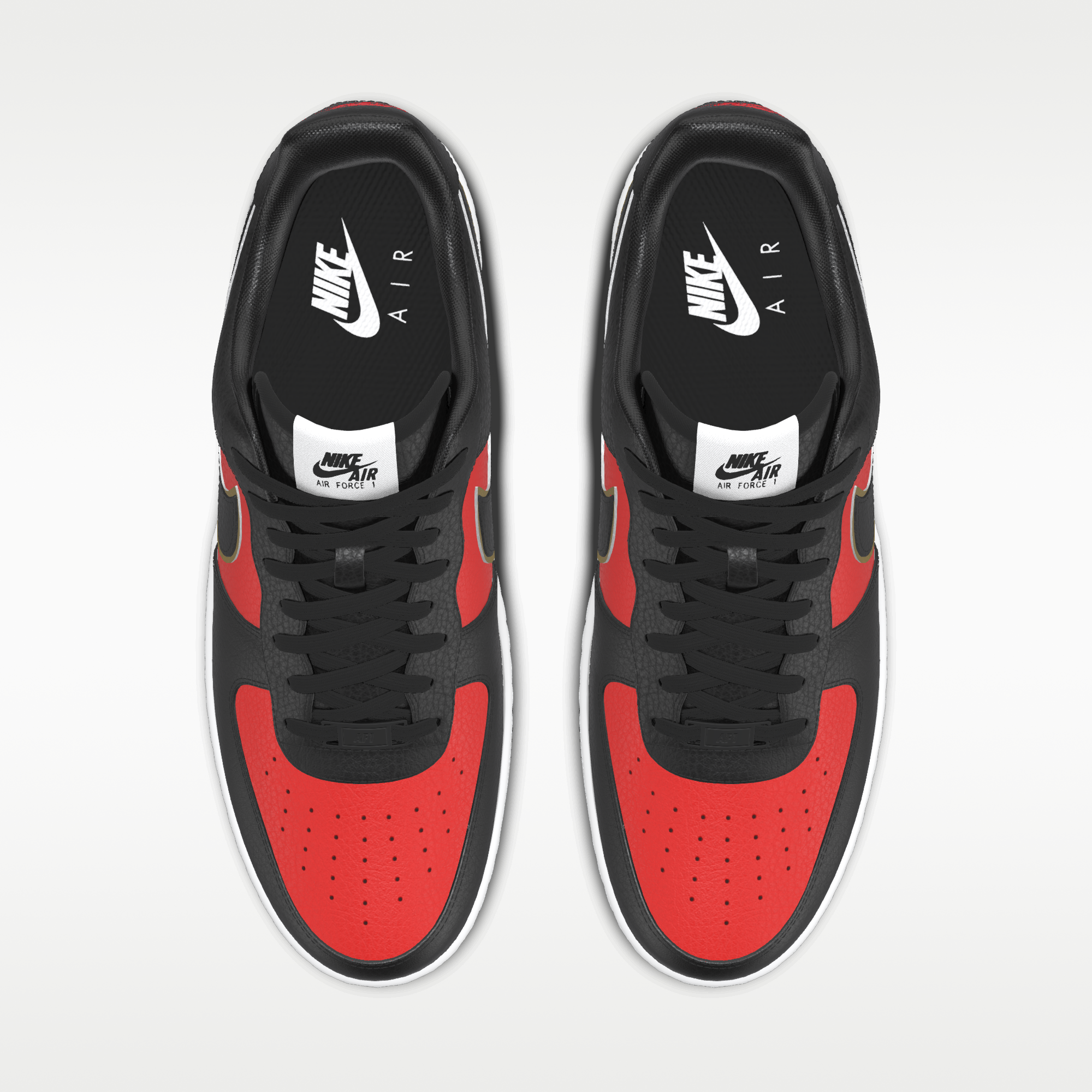 Nike Air Force 1 Low By You - Πολύχρωμο/Πολύχρωμο/Πολύχρωμο (2255384254) - 4
