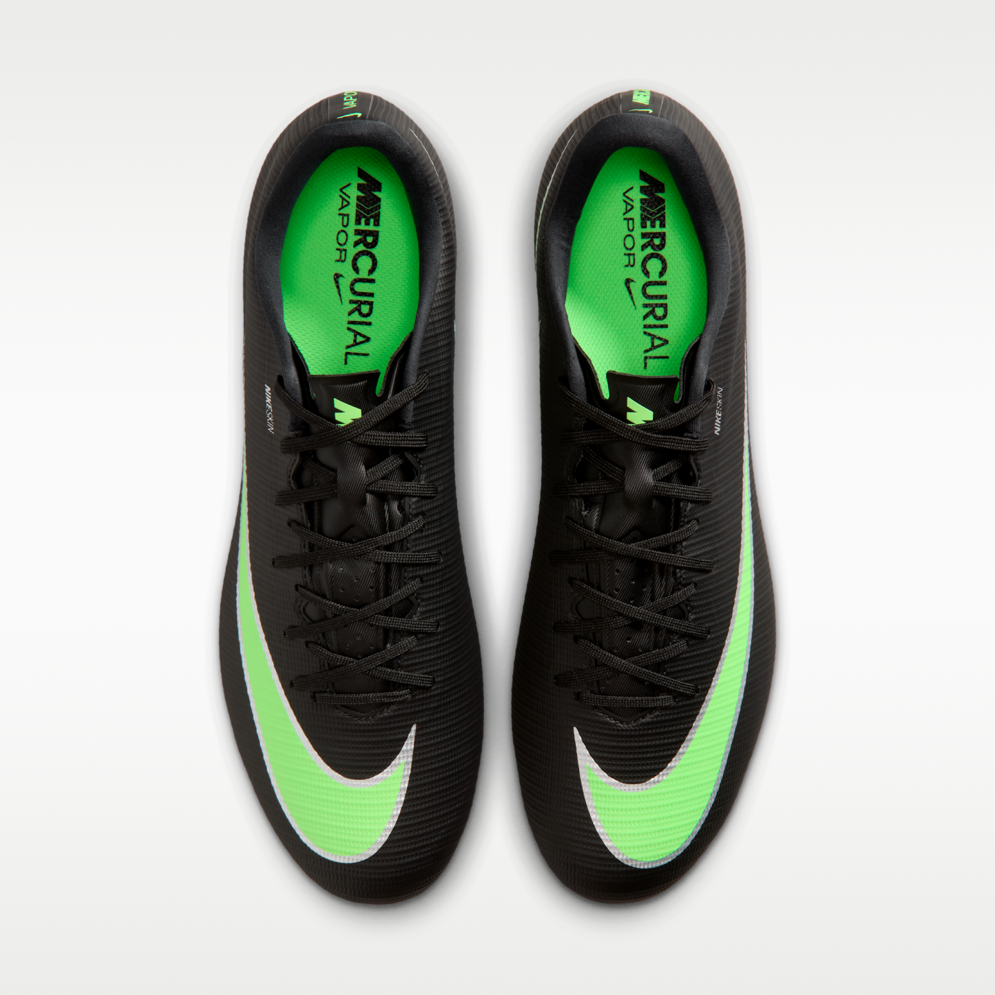 Nike Mercurial Vapor 17 Academy - Μαύρο/Μαύρο/Illusion Green (IM5861-001) - 4