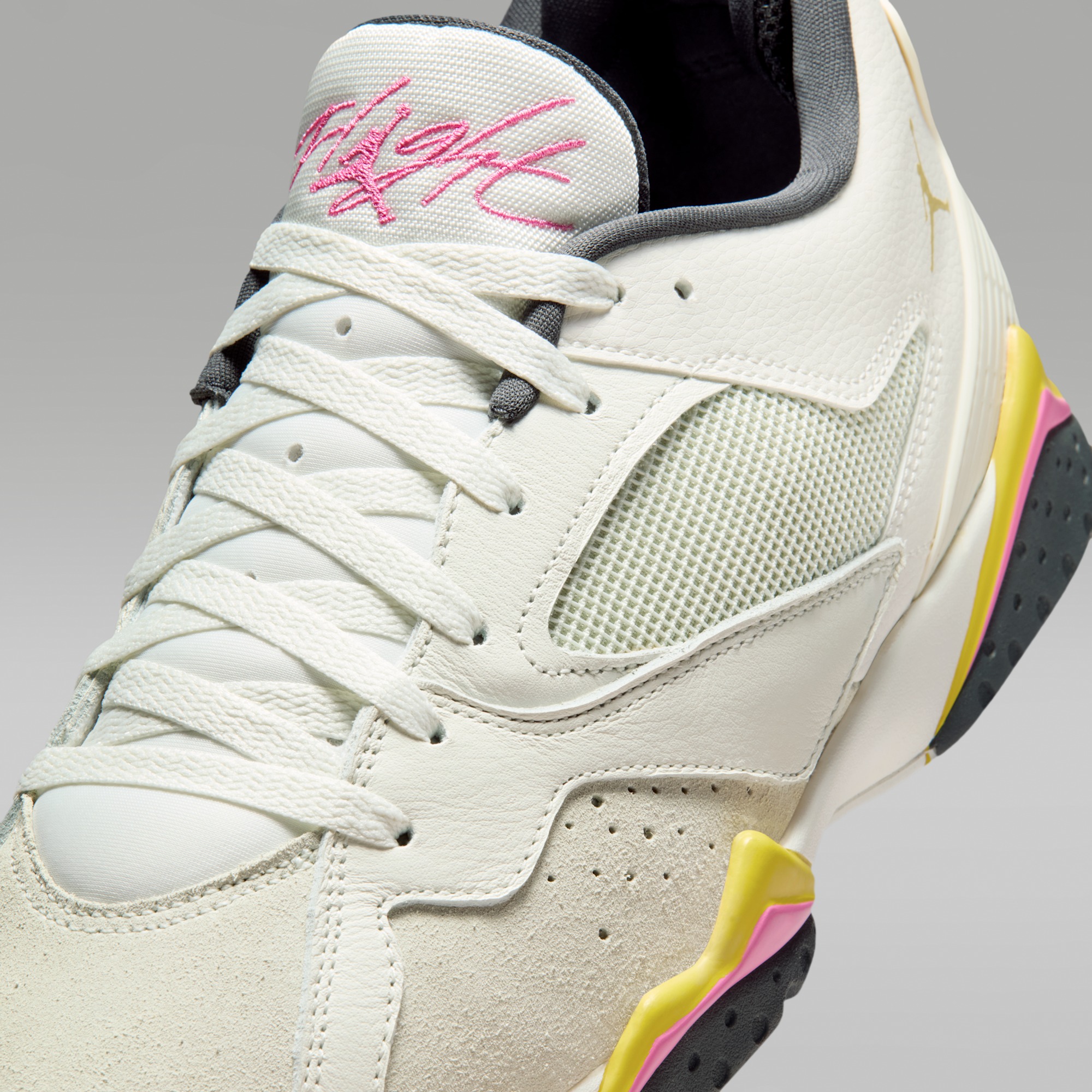 Air Jordan MVP 92 - Sail/Sea Glass/Bright Citron/Pinksicle - 7