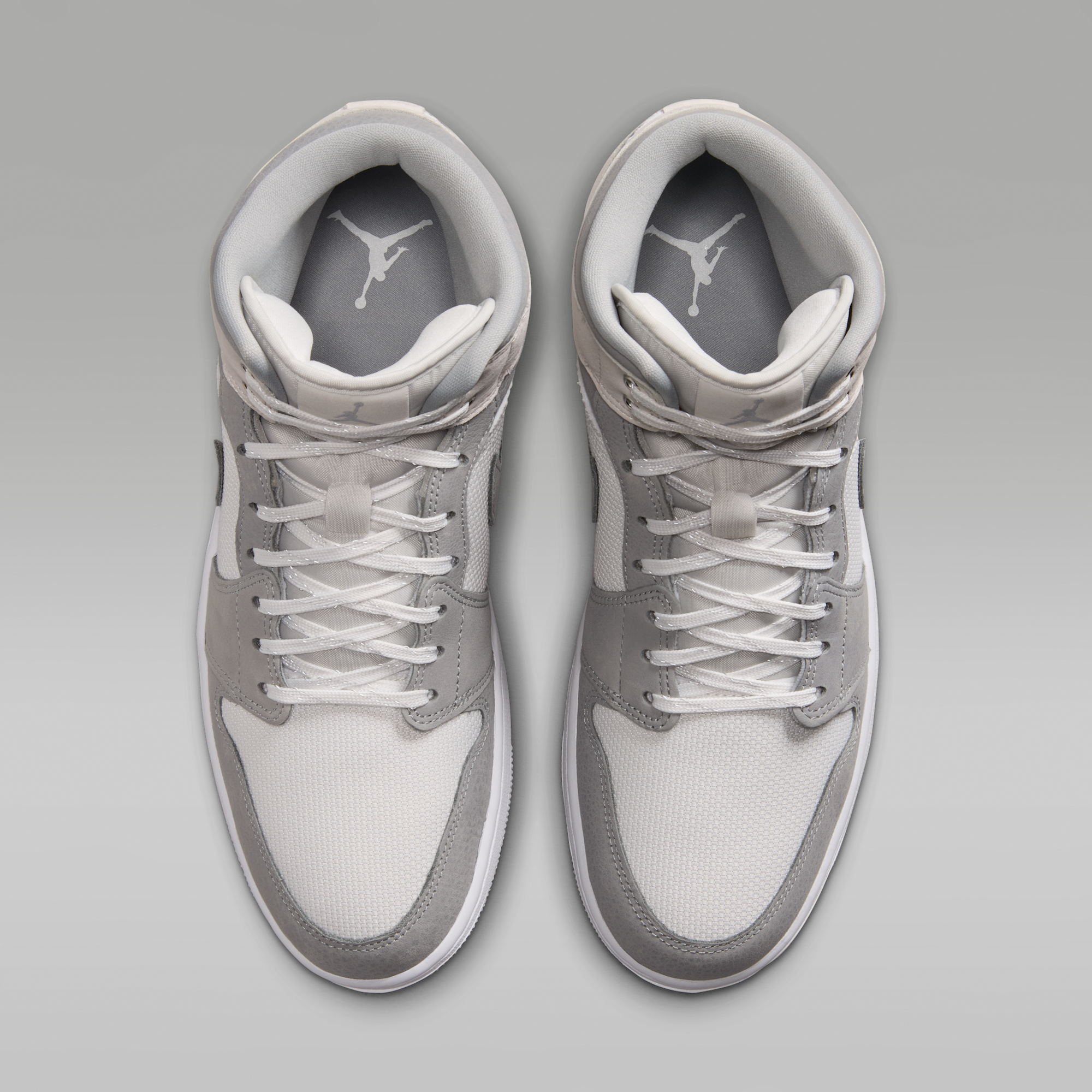 Air Jordan 1 Mid SE - Summit White/Phantom/Sail/Light Smoke Grey - 4