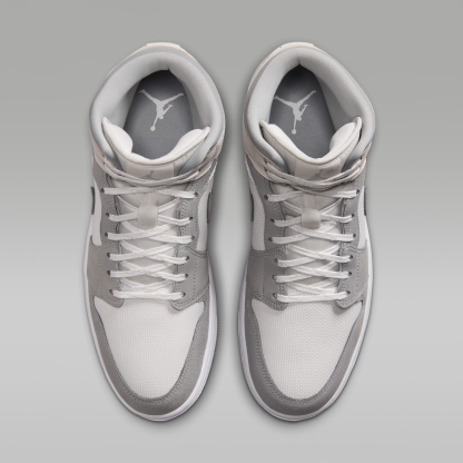 Air Jordan 1 Mid SE - Summit White/Phantom/Sail/Light Smoke Grey - 4