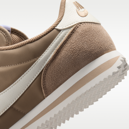 Nike Cortez Textile - British Khaki/Μαύρο/Safety Orange/Sail - 8