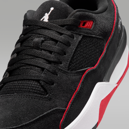 Jordan Flight Court - Μαύρο/University Red/Λευκό - 7