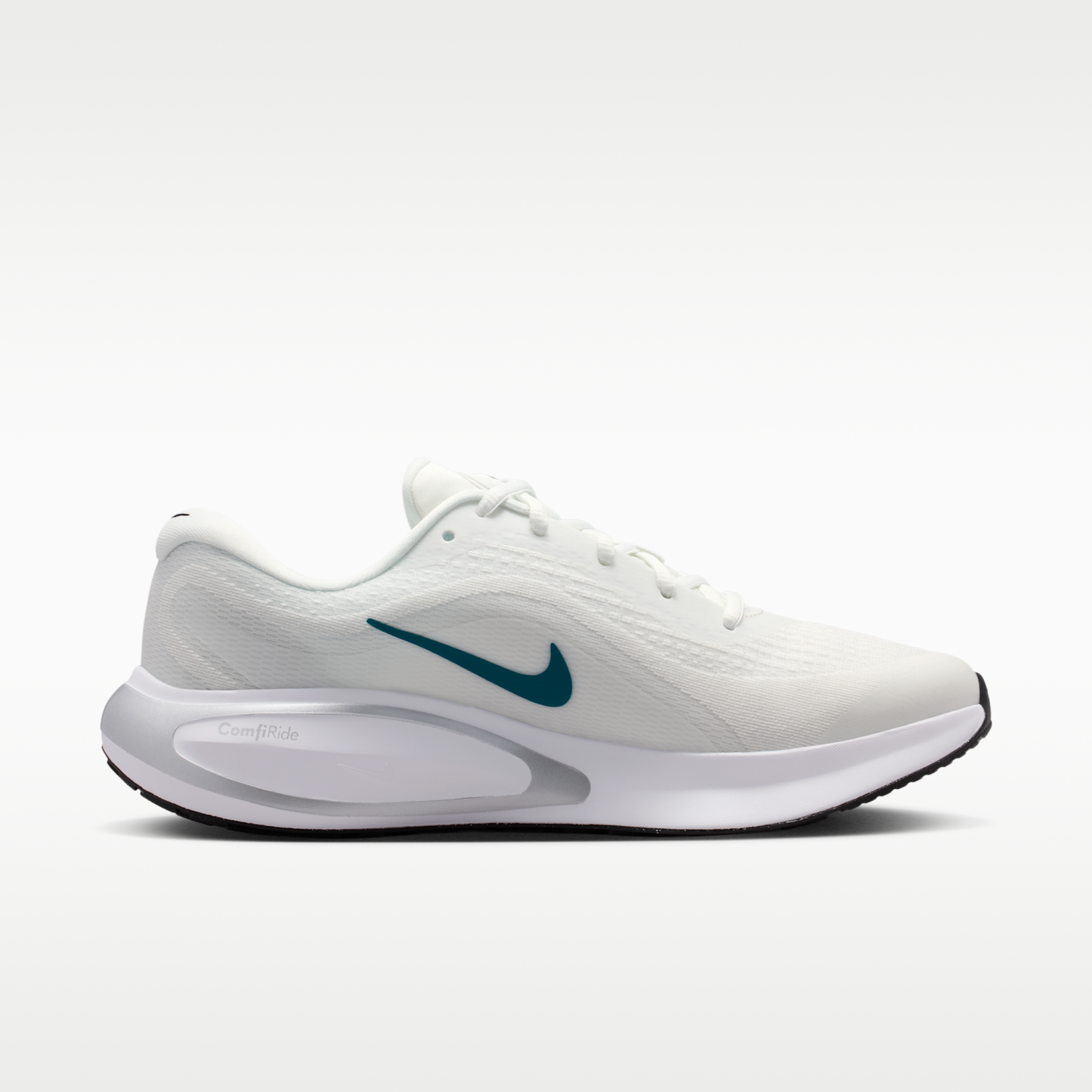 Nike Journey Run - Summit White/Μαύρο/Metallic Silver/Bright Spruce - 3