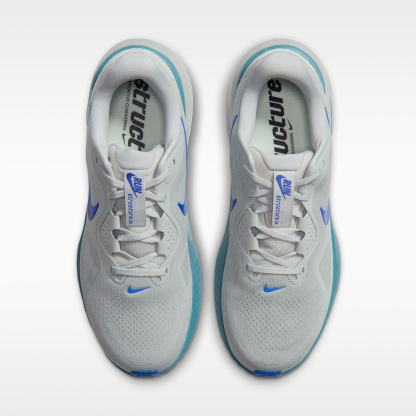 Nike Structure 26 - Grey Mist/Smokey Blue/Racer Blue/Μαύρο - 4