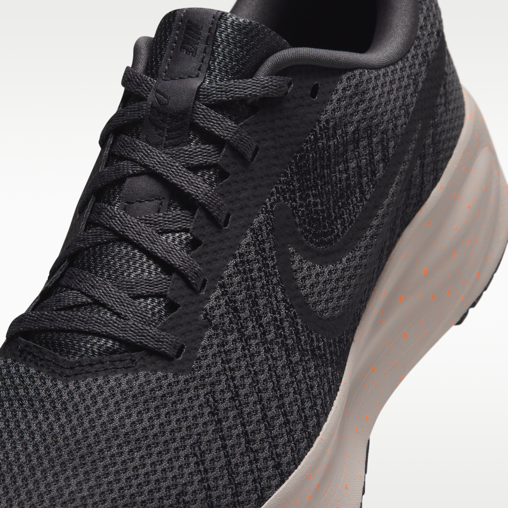 Nike Run Defy - Medium Ash/Off Noir/Cream II/Μαύρο - 7