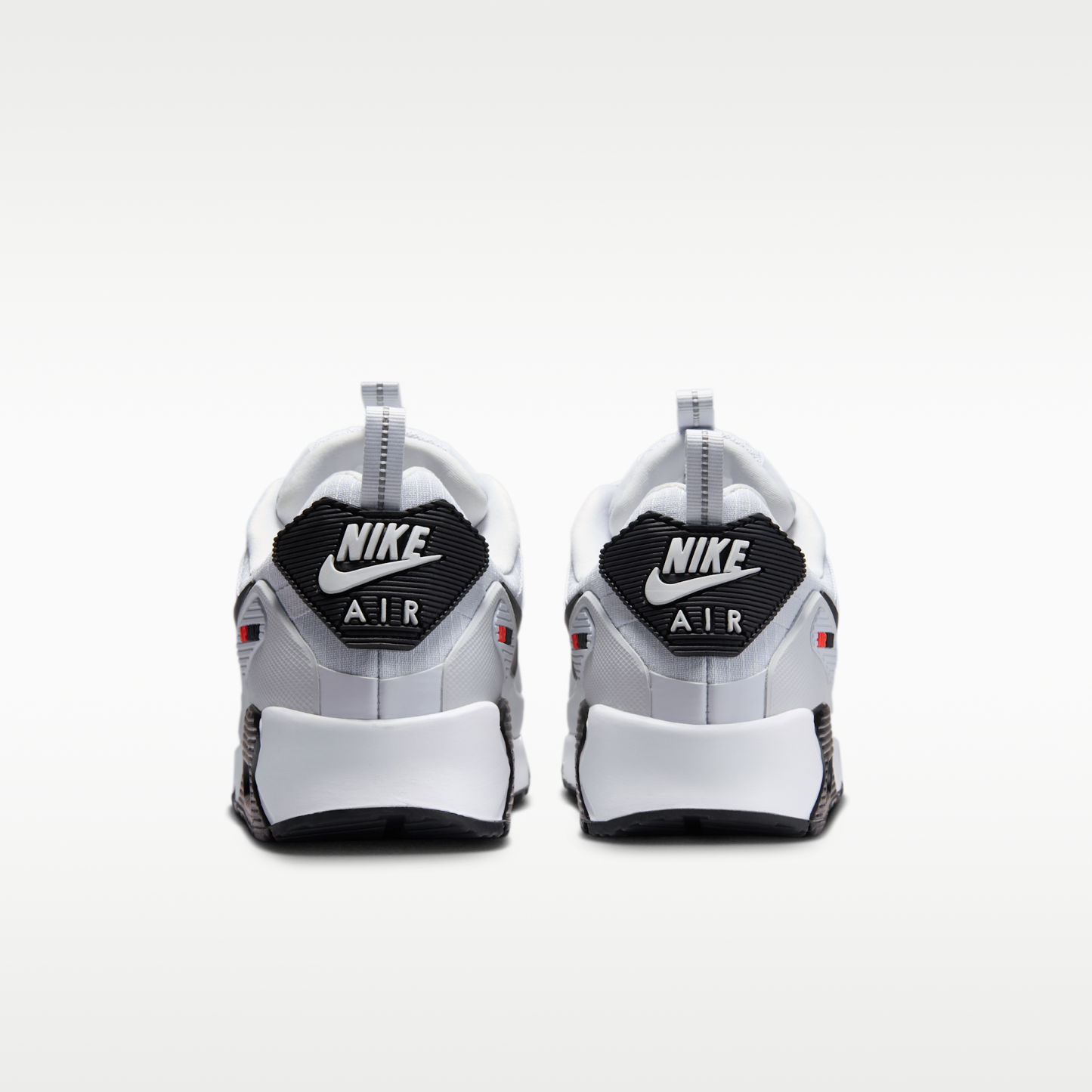 Nike Air Max 90 Drift - Pure Platinum/Bright Crimson/Μαύρο - 6