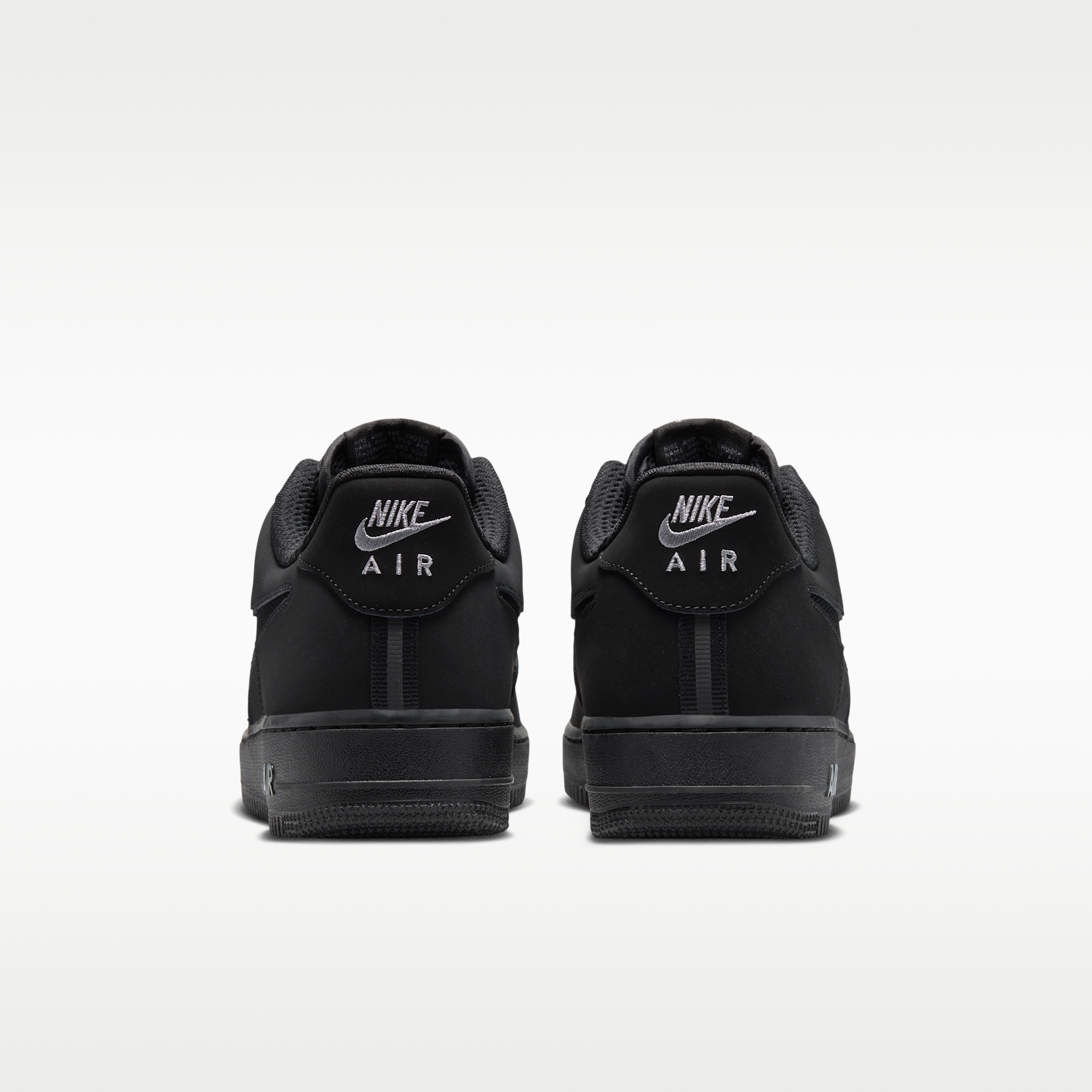 Nike Air Force 1 '07 LV8 - Μαύρο/Cool Grey/Cool Grey - 6