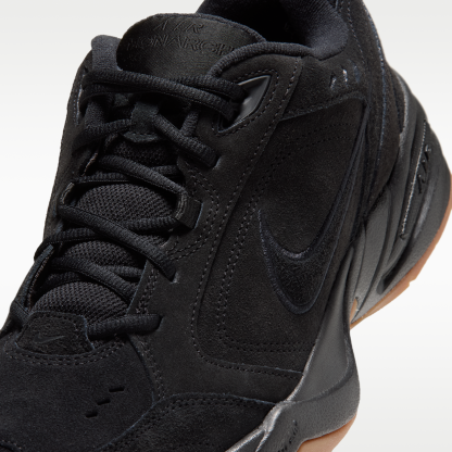 Nike Air Monarch IV - Μαύρο/Gum Medium Brown/Μαύρο - 7