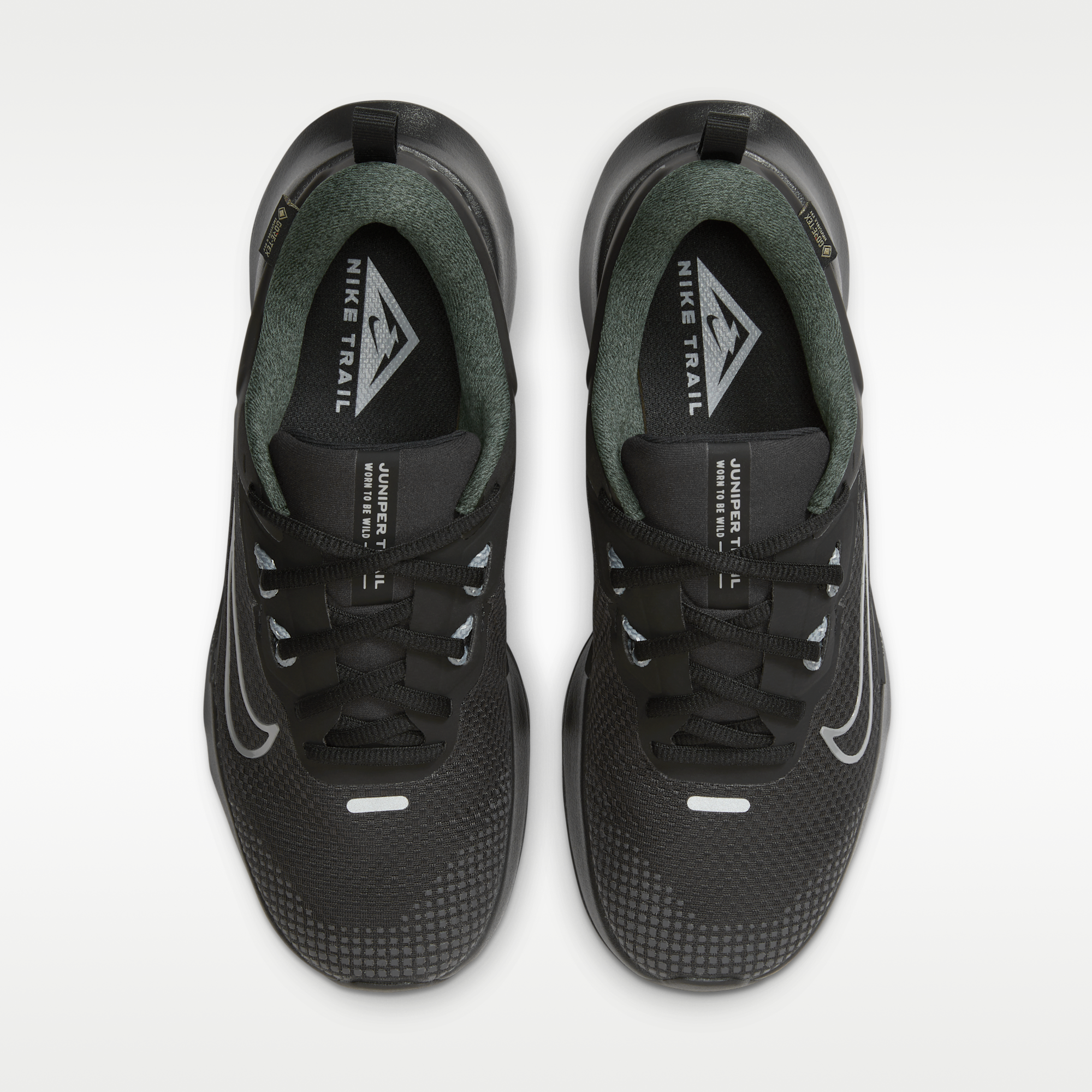 Nike Juniper Trail 2 GORE-TEX - Μαύρο/Anthracite/Cool Grey - 4