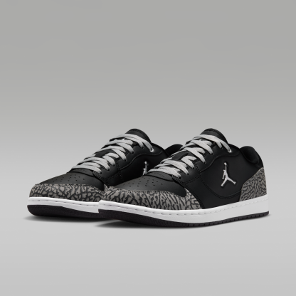 Jordan Court Connect Low SE - Μαύρο/Light Smoke Grey/Dark Grey/Λευκό - 5