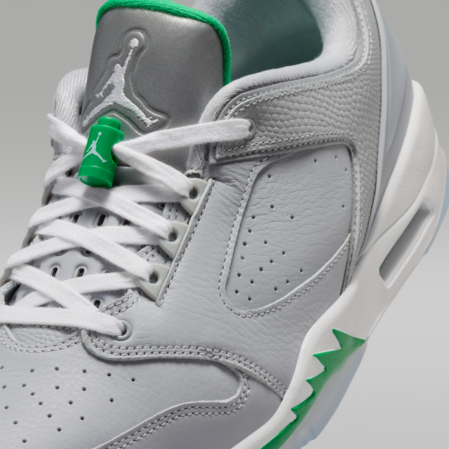 Jordan Sixty Plus Low - Wolf Grey/Lucky Green/Λευκό - 7