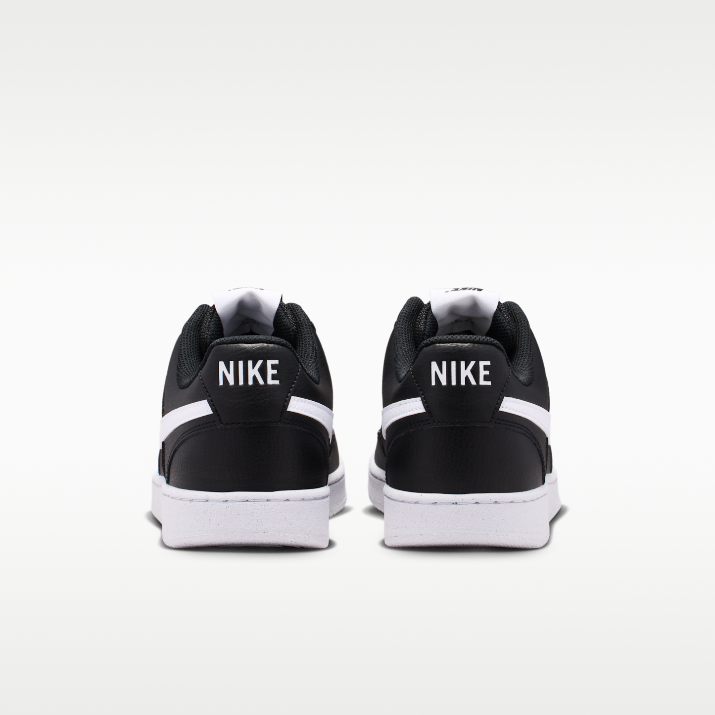 Nike Court Vision Low Next Nature - Μαύρο/Μαύρο/Λευκό - 6