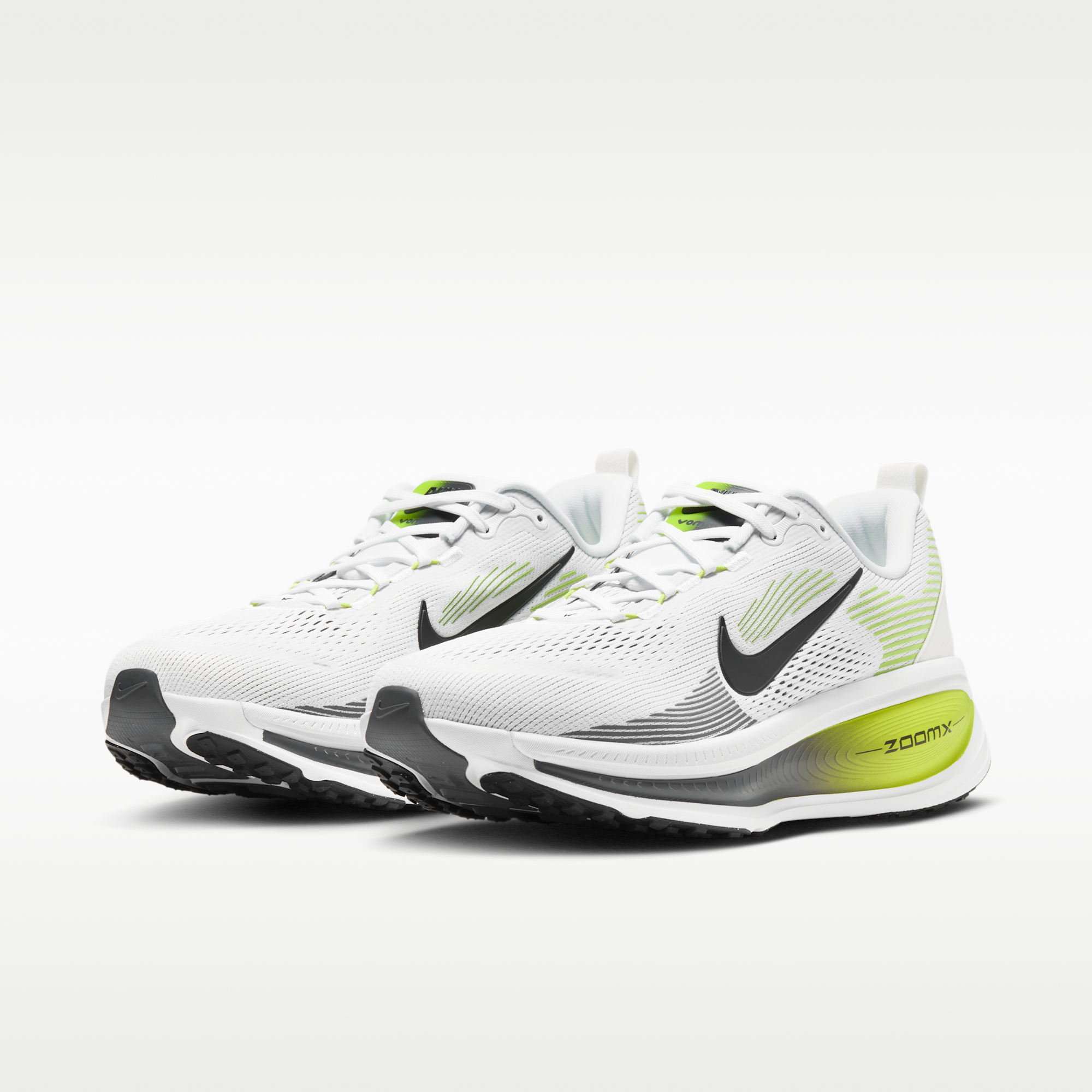 Nike Vomero 18 - Λευκό/Lemon Venom/Dark Grey/Μαύρο - 5