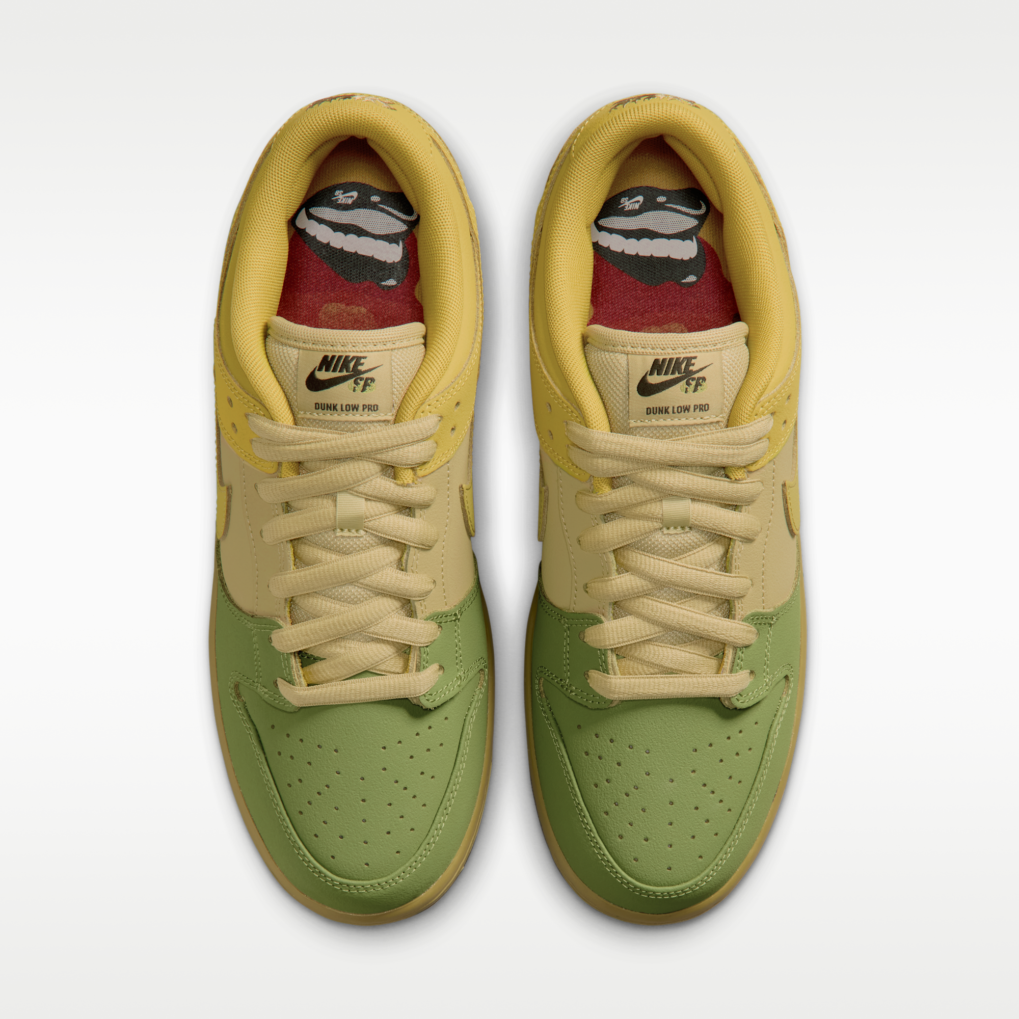 Nike SB Dunk Low Pro - Saffron Quartz/Pear/Buff Gold/Saffron Quartz - 4