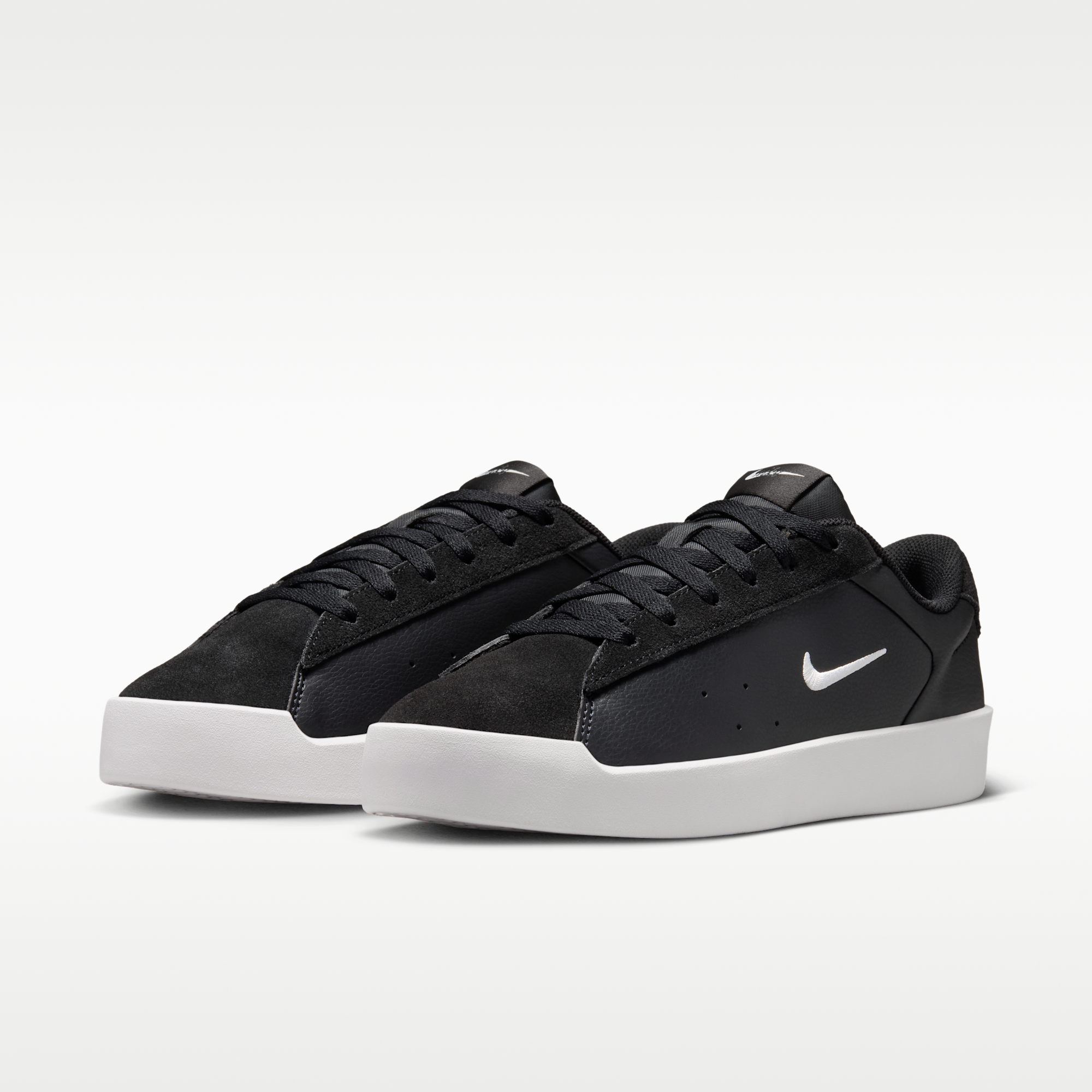 Nike Court Heritage - Μαύρο/Μαύρο/Λευκό - 5
