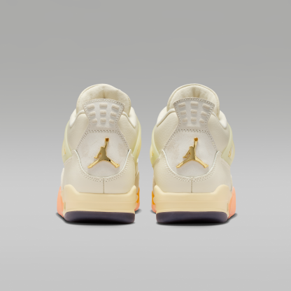 Air Jordan 4 Retro - Coconut Milk/Bright Mango/Bright Mango/Muslin - 6