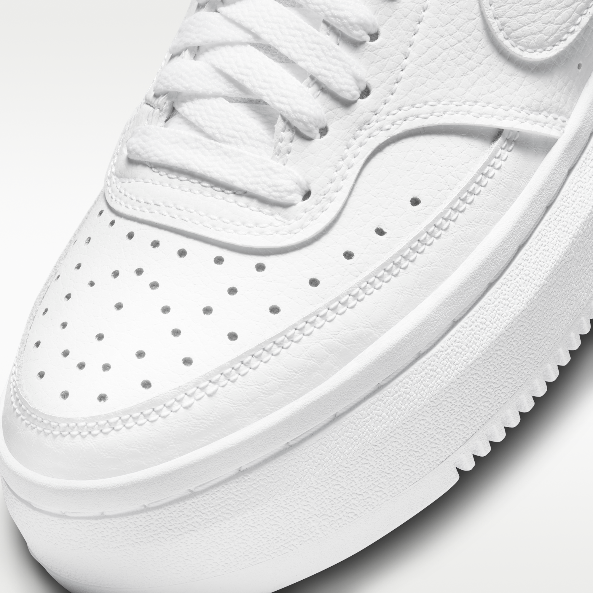 Nike Court Vision Alta - Λευκό/Λευκό/Λευκό - 7