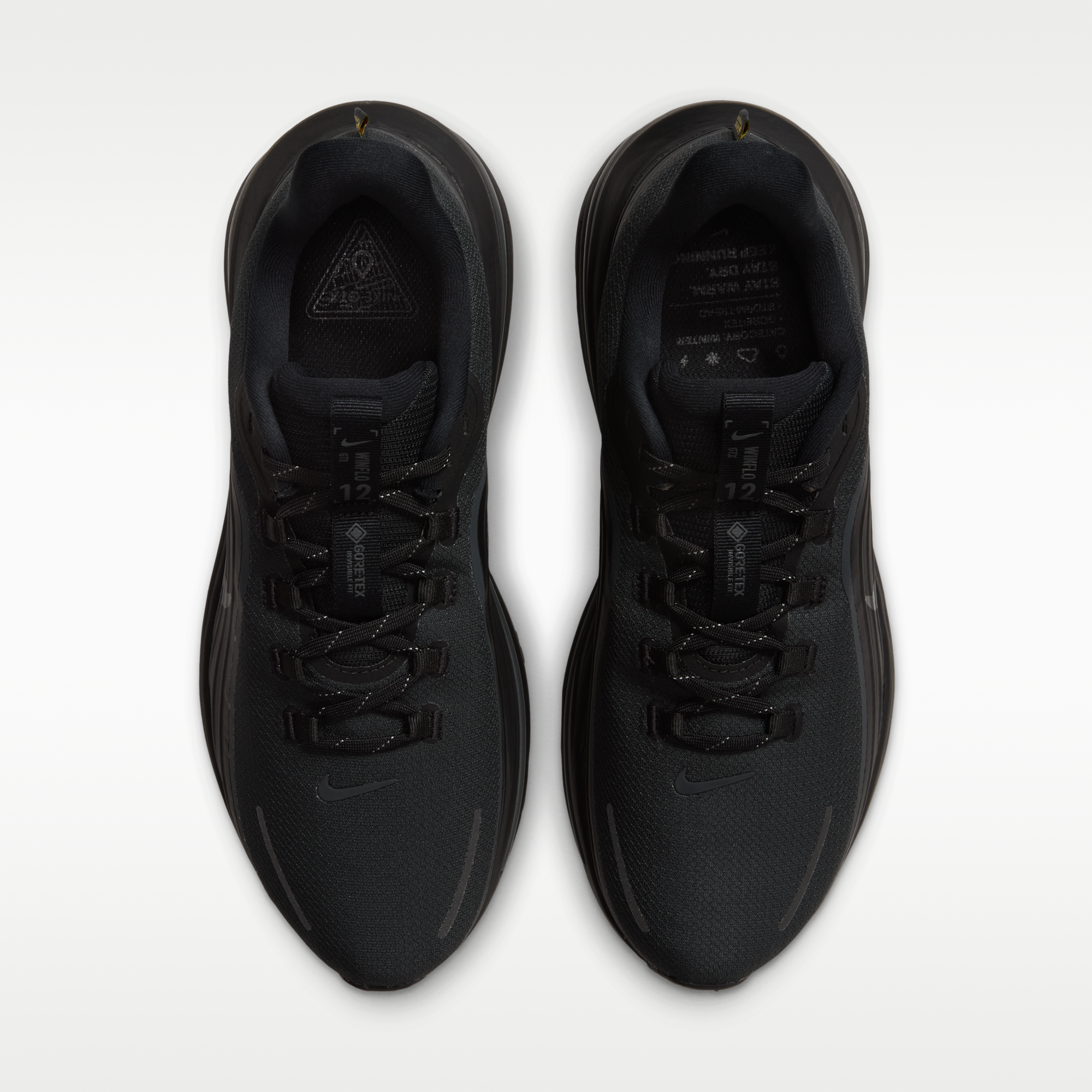 Nike Winflo 12 GORE-TEX - Μαύρο/Μαύρο/Dark Smoke Grey - 4