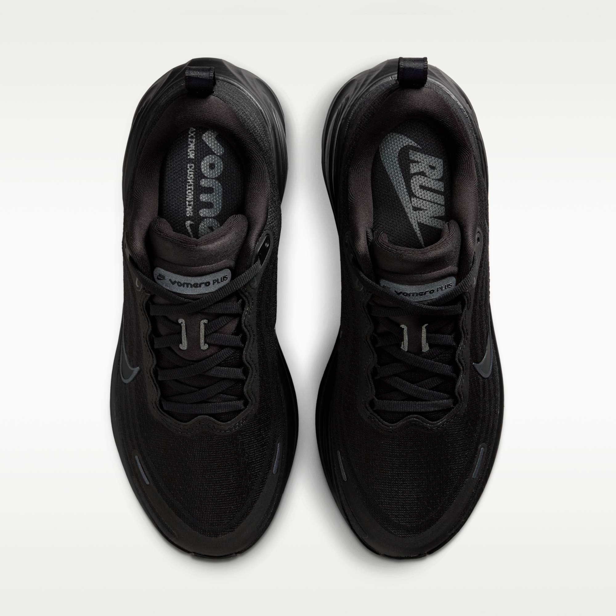 Nike Vomero Plus - Μαύρο/Metallic Dark Grey/Cool Grey/Dark Smoke Grey - 4