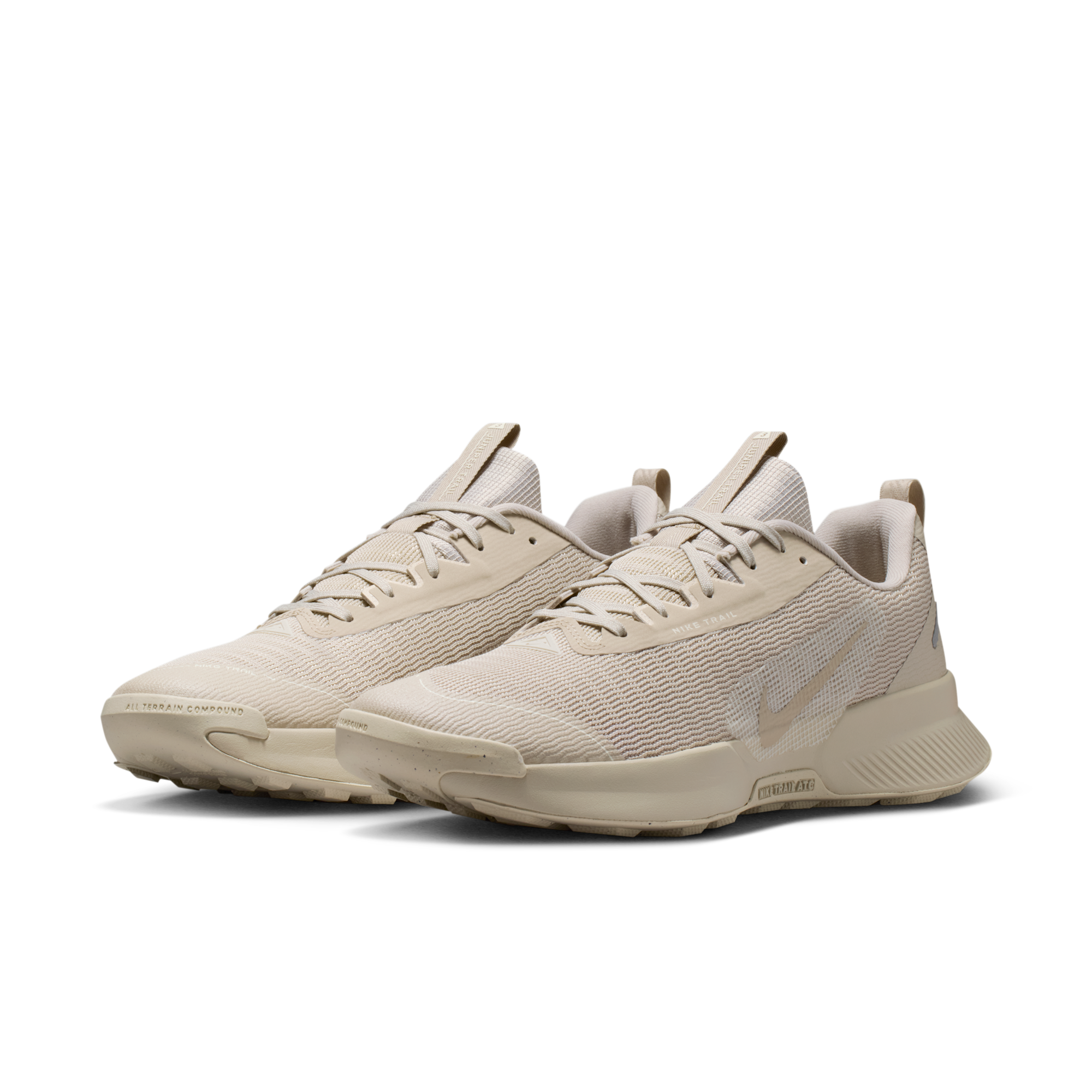 Nike Juniper Trail 3 - Cream II/Light Orewood Brown/Safety Orange/Cream II - 5