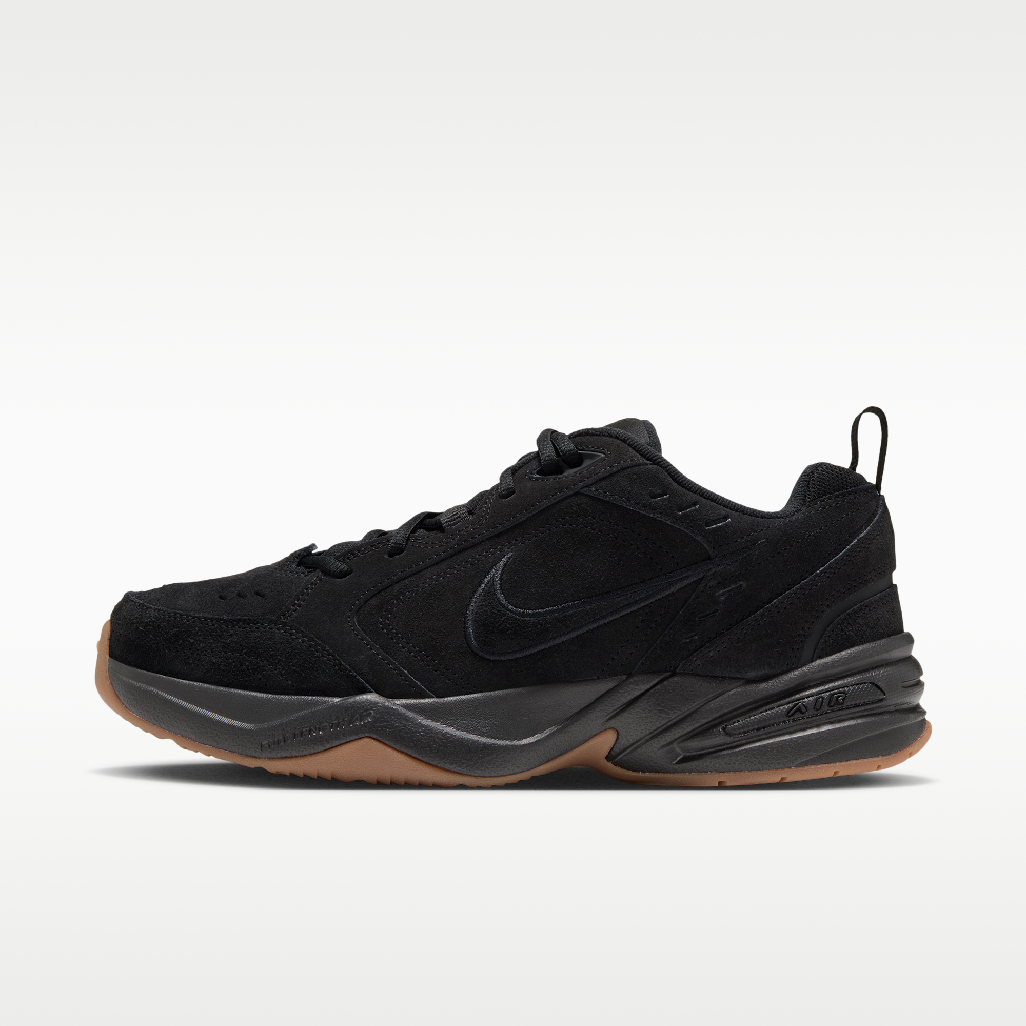 Nike Air Monarch IV - Μαύρο/Gum Medium Brown/Μαύρο - 1