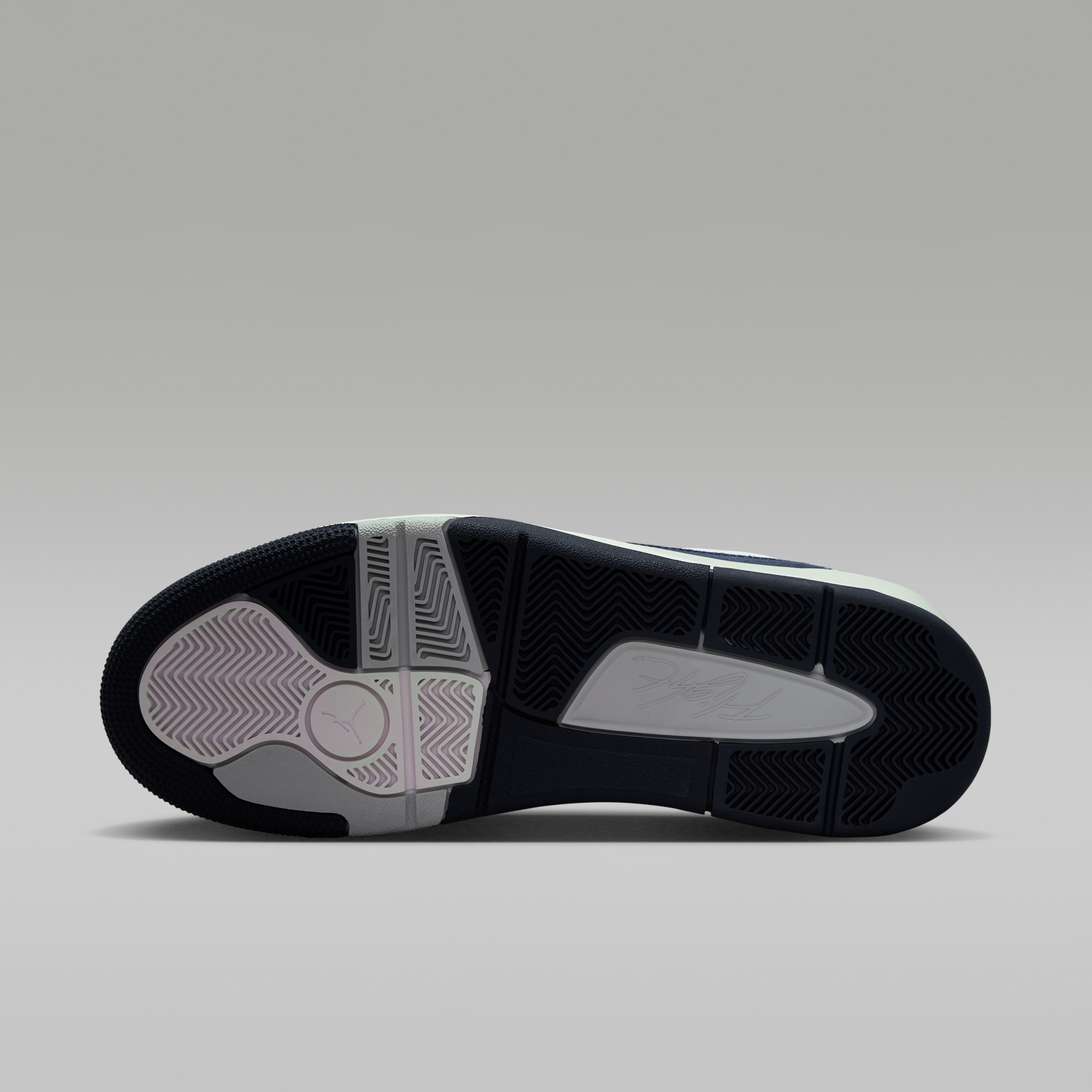 Jordan Flight Court - Λευκό/Light Smoke Grey/Obsidian/College Navy - 2