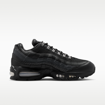 Nike Air Max 95 Big Bubble - Μαύρο/Metallic Silver/Cool Grey/Λευκό - 3