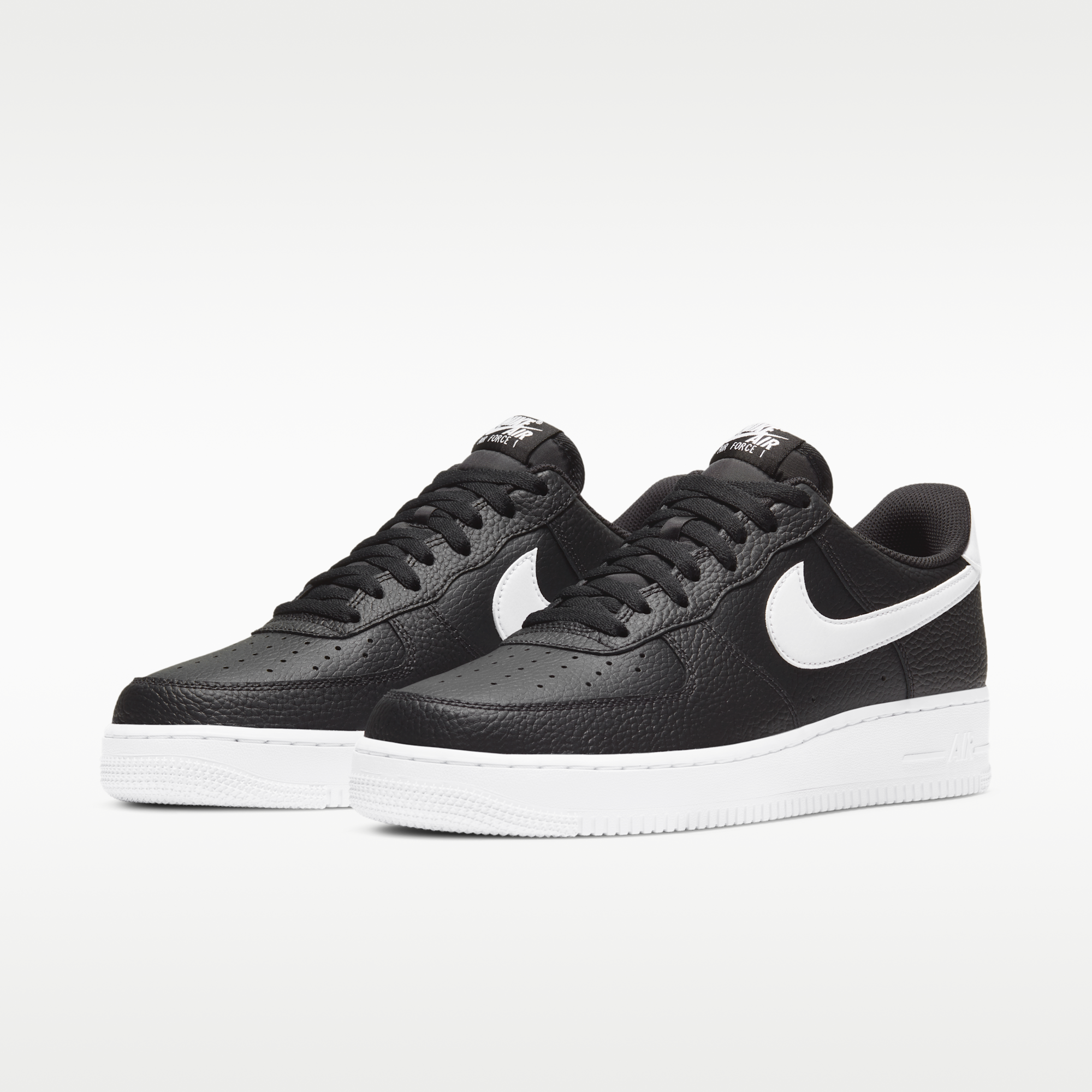 Nike Air Force 1 '07 - Μαύρο/Λευκό - 5