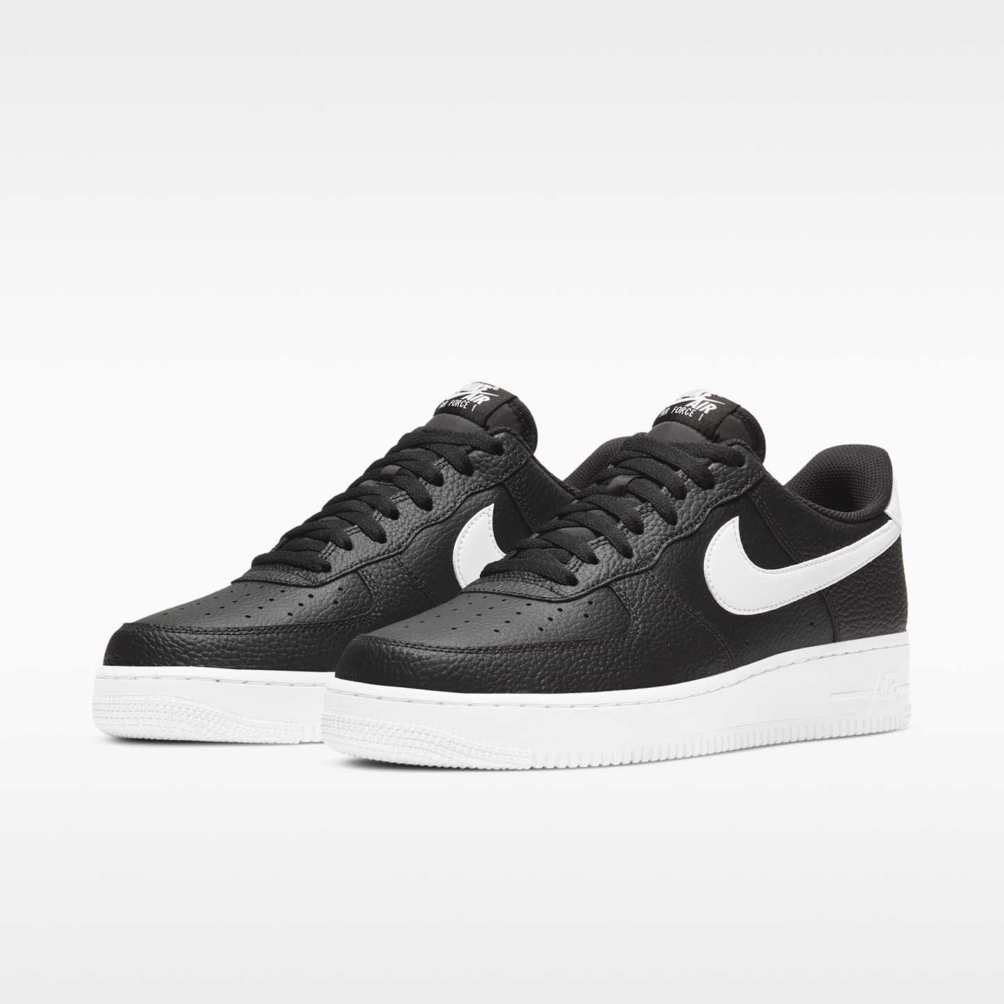 Nike Air Force 1 '07 - Μαύρο/Λευκό - 5