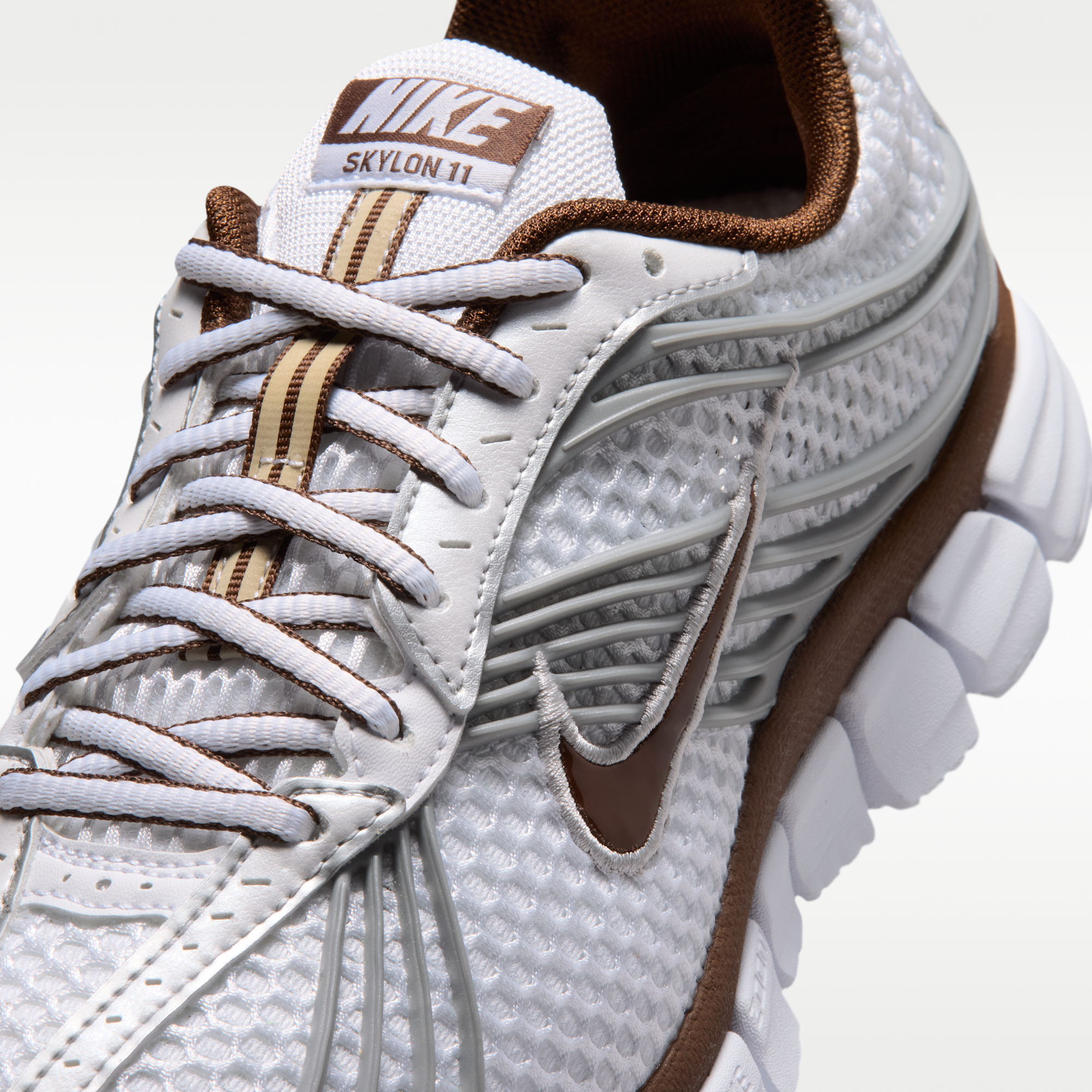 Nike Zoom Skylon 11 - Λευκό/Metallic Silver/Cacao Wow - 7