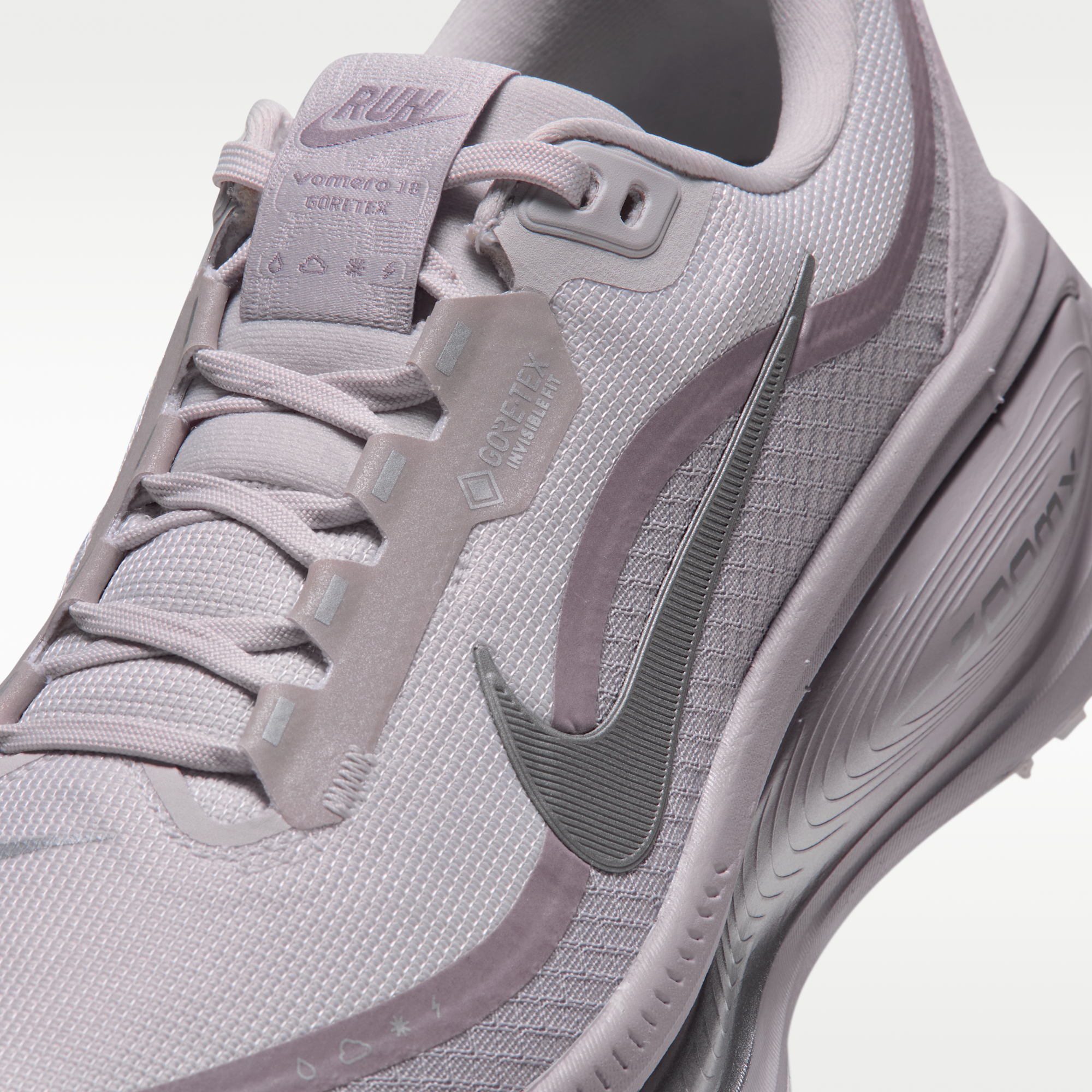 Nike Vomero 18 GORE-TEX - Vast Grey/Silver Lilac/Metallic Silver - 7