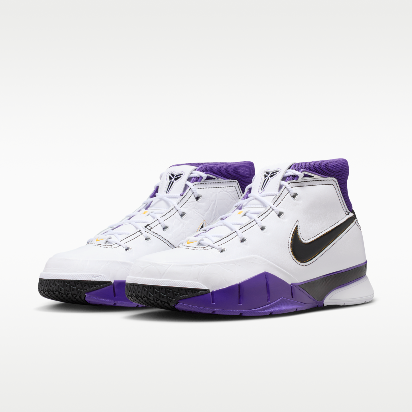 Kobe 1 Protro - Λευκό/Court Purple/Μαύρο - 5