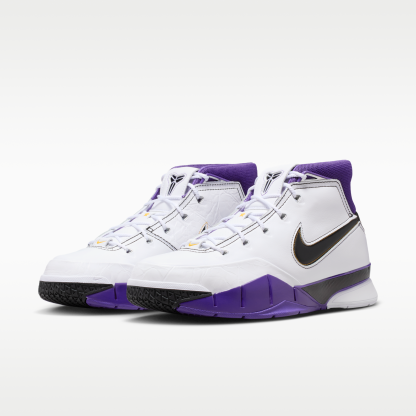 Kobe 1 Protro - Λευκό/Court Purple/Μαύρο - 5